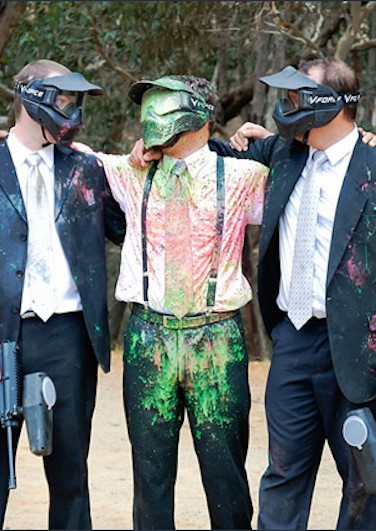 Bucks Paintball Party